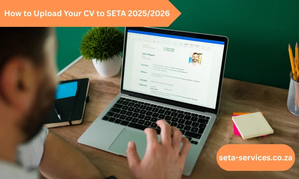 How to Upload Your CV to SETA 2025/2026