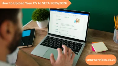 How to Upload Your CV to SETA 2025/2026