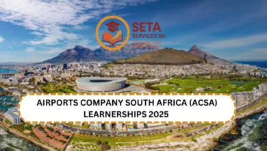 Airports Company South Africa (ACSA) Learnerships 2025