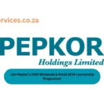Join Pepkor’s 2025 Wholesale & Retail SETA Learnership Programme!