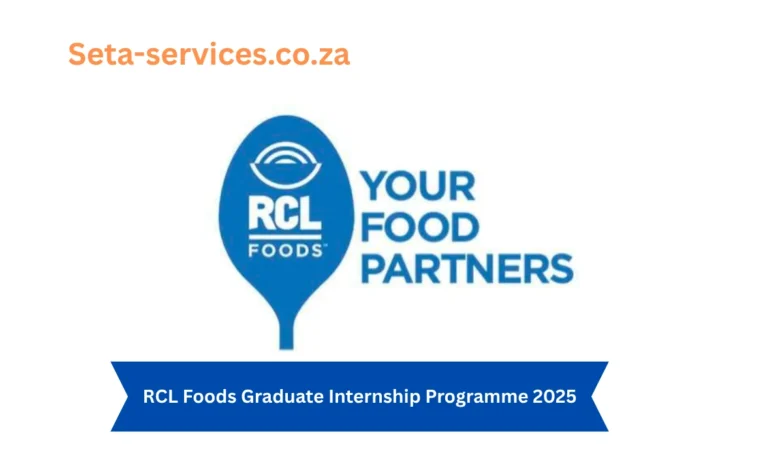 RCL Foods Graduate Internship Programme 2025