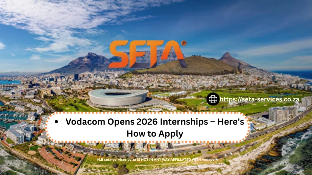 Vodacom Opens 2026 Internships