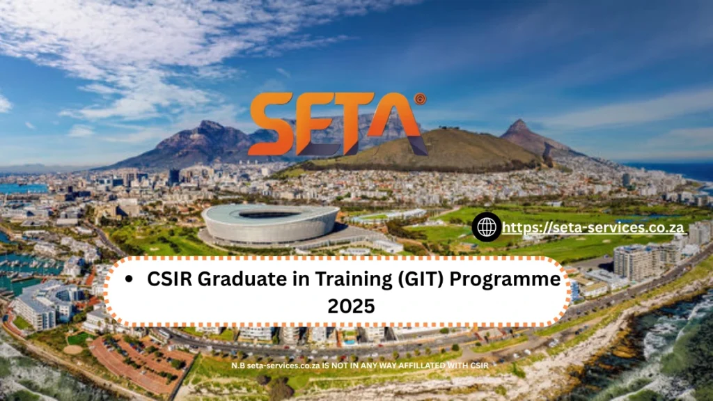 CSIR Graduate in Training (GIT) Programme 2025