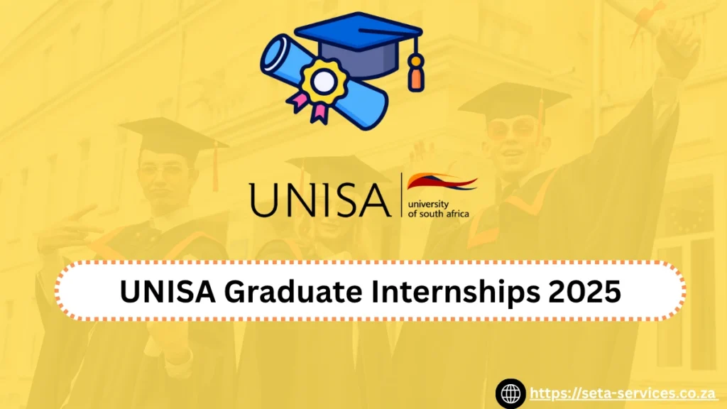 UNISA Graduate Internships 2025