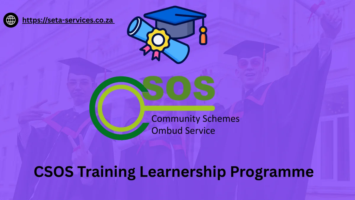 CSOS Training Learnership ProgrammeCSOS Training Learnership Programme