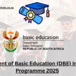 Department of Basic Education (DBE) Internship Programme 2025 Department of Basic Education (DBE) Internship Programme 2025