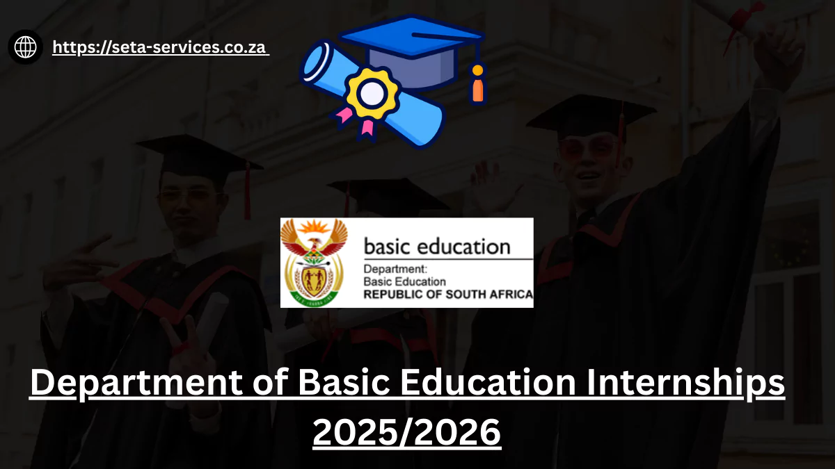 Department of Basic Education Internships 2025/2026Department of Basic Education Internships