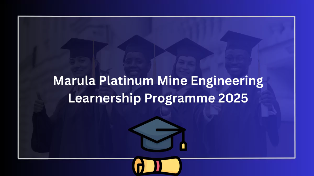 Marula Platinum Mine Engineering Learnership Programme 2025
