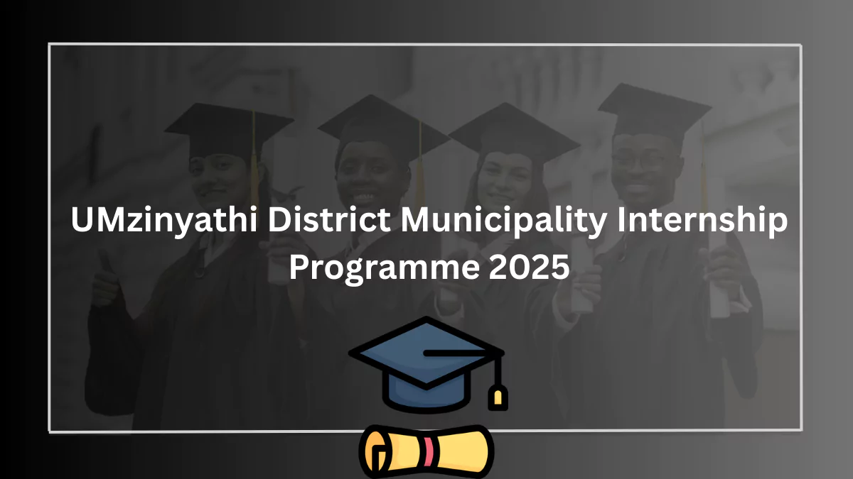 UMzinyathi District Municipality Internship Programme 2025