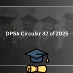 DPSA Circular 32 of 2025 | Apply for Government Vacancies DPSA Circular 32 of 2025