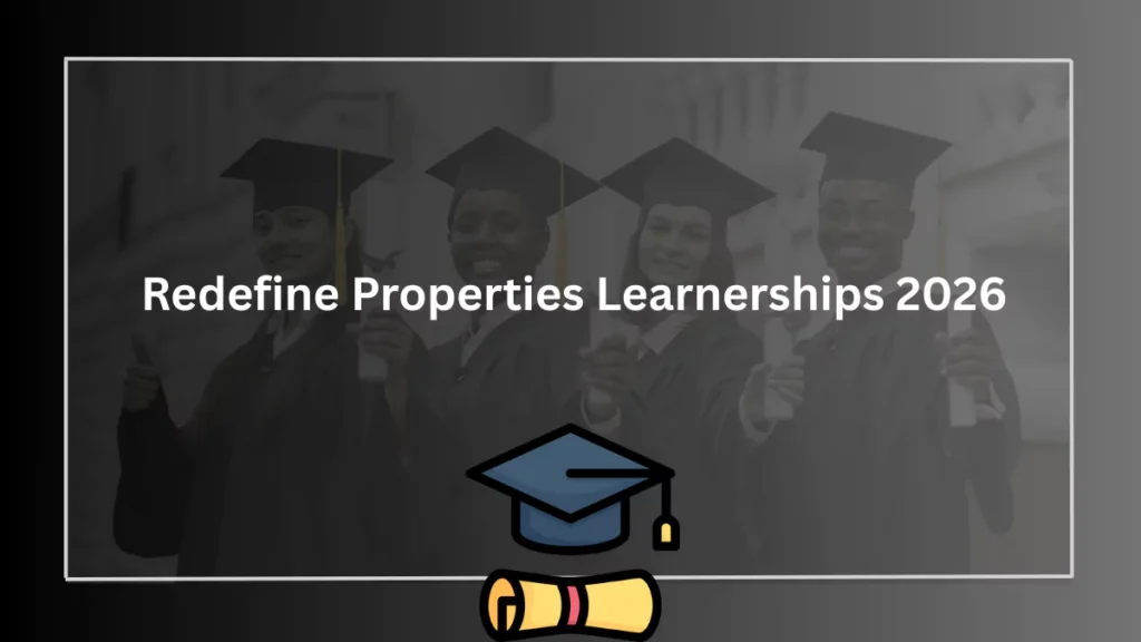Redefine Properties Learnerships 2026