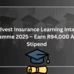 Bidvest Insurance Learning Intake Programme 2025 – Earn R94,000 Annual Stipend Bidvest Insurance Learning Intake Programme 2025