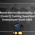 Garden Route District Municipality: Driver’s Licence (Code C) Training Opportunities for Unemployed Youth 2025