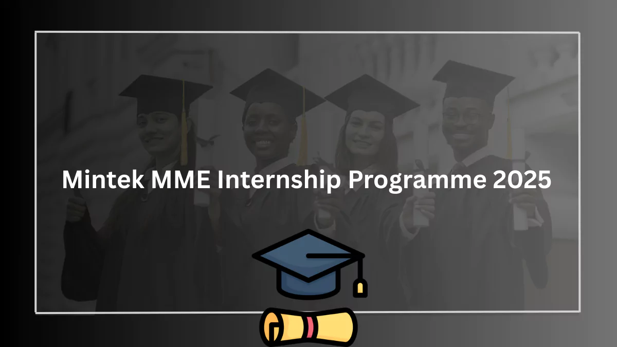 Mintek MME Internship Programme 2025