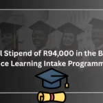 Annual Stipend of R94,000 in the Bidvest Insurance Learning Intake Programme 2025 Annual Stipend of R94,000 in the Bidvest Insurance Learning Intake Programme 2025