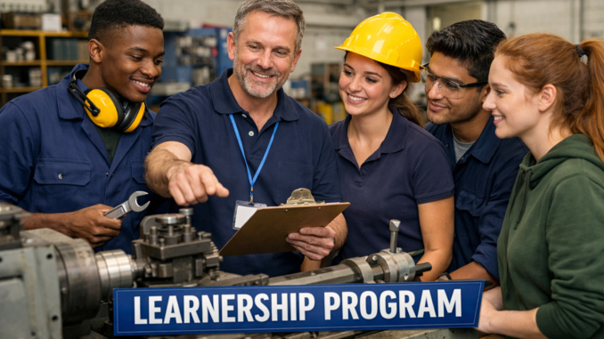 Workshop learnership in action