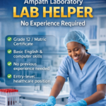 Lab helper recruitment at Ampath Laboratory