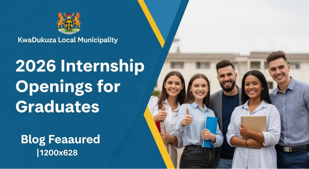Screenshot 2026 02 04 at 22 25 44 KwaDukuza Local Municipality 2026 Internship Openings for Graduates Thapelo Madibeng Bursary
