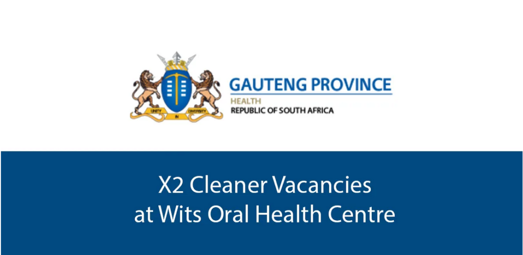 Screenshot 2026 02 19 at 23 09 49 X2 Cleaner Vacancies at Wits Oral Health Centre Jobcare
