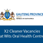 Department of Health Cleaner Vacancies 2026 (X2 Posts) β Wits Oral Health Centre Screenshot 2026-02-19 at 23-09-49 X2 Cleaner Vacancies at Wits Oral Health Centre - Jobcare