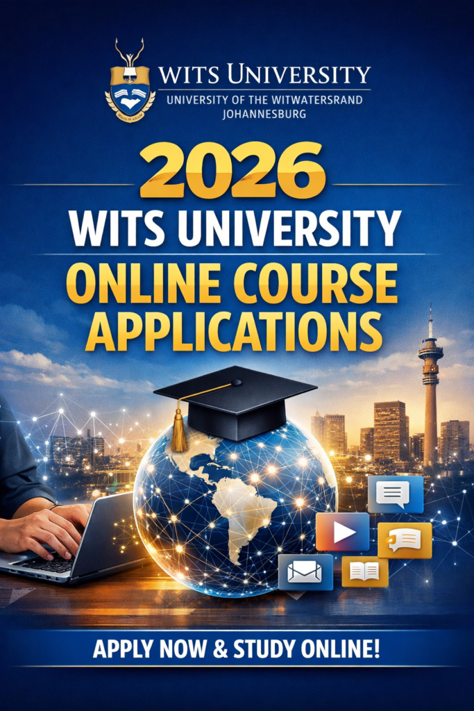 Wits University 2026 online courses