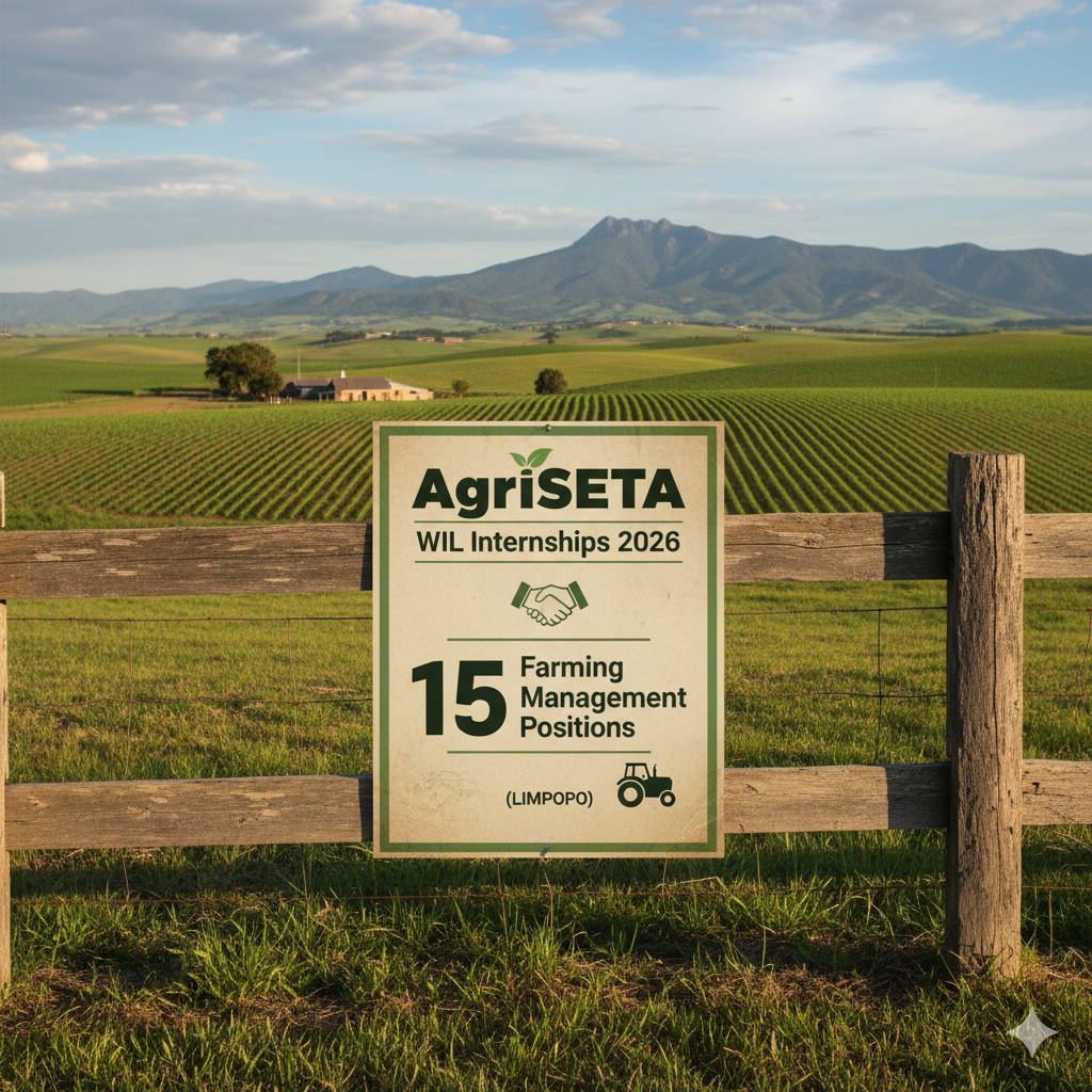 AgriSETA WIL Internships 2026 – 15 Farming Management Positions (Limpopo) 1 image 6572725a4