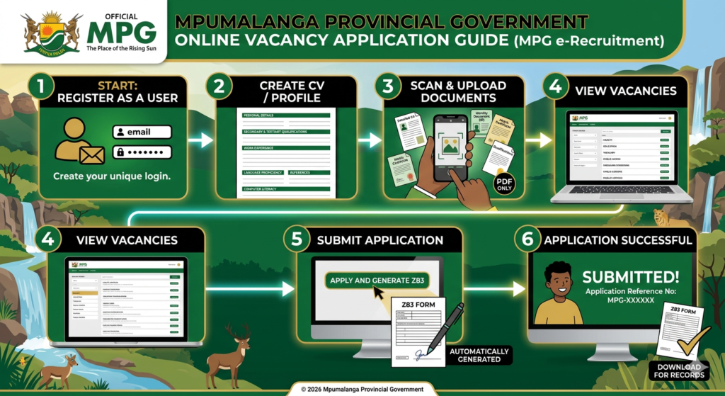 Mpumalanga Provincial Government Online Vacancy Application Guide (MPG e-Recruitment) 2 image de12b07