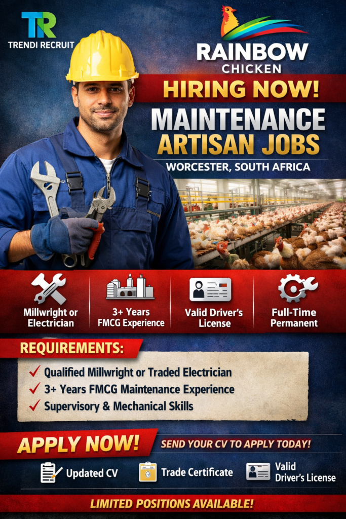 Rainbow Chicken Maintenance Artisan Jobs in Worcester 2026 1 ChatGPT Image Mar 15 2026 03 31 58 PM