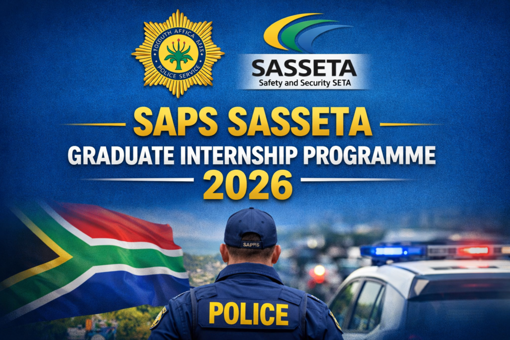 SAPS SASSETA graduate internship 2026