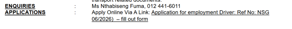 Driver Job Opportunity in Pretoria – National School of Government Hiring (Ref: NSG 06/2026) 2 Screenshot 2026 03 04 at 12 18 50 PSV CIRCULAR 07 of 2026.pdf