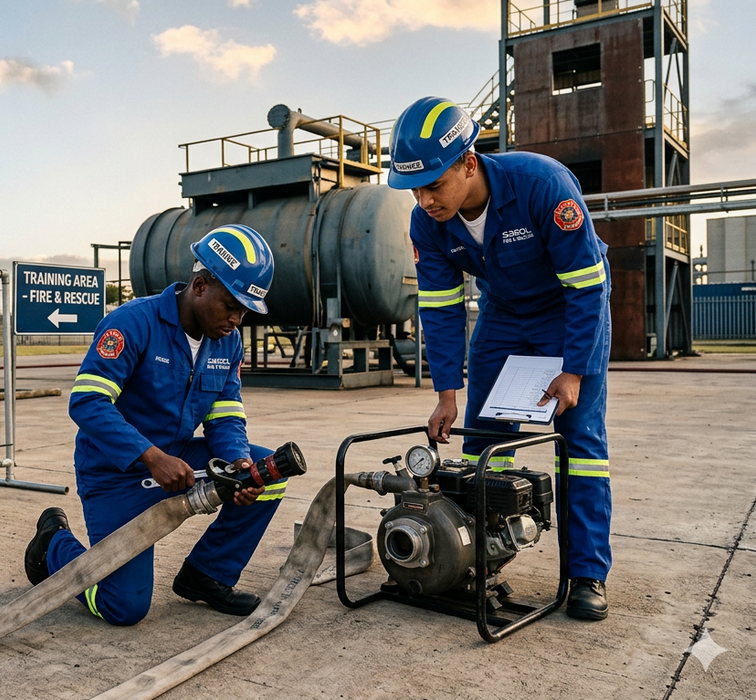 Screenshot 2026 03 06 at 10 00 23 sasol fire fighter in training maintenance x2 – apply with grade 12 secunda mpumalanga create image with this information Google Search