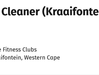 Screenshot 2026 05 31 at 20 57 36 Cleaner Kraaifontein Zone Fitness Clubs Kraaifontein Western Cape