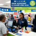 Clicks Shop Assistant Cashier Jobs 2026 (X10) – Apply Online Before 15 May 2026 image_71bf269e