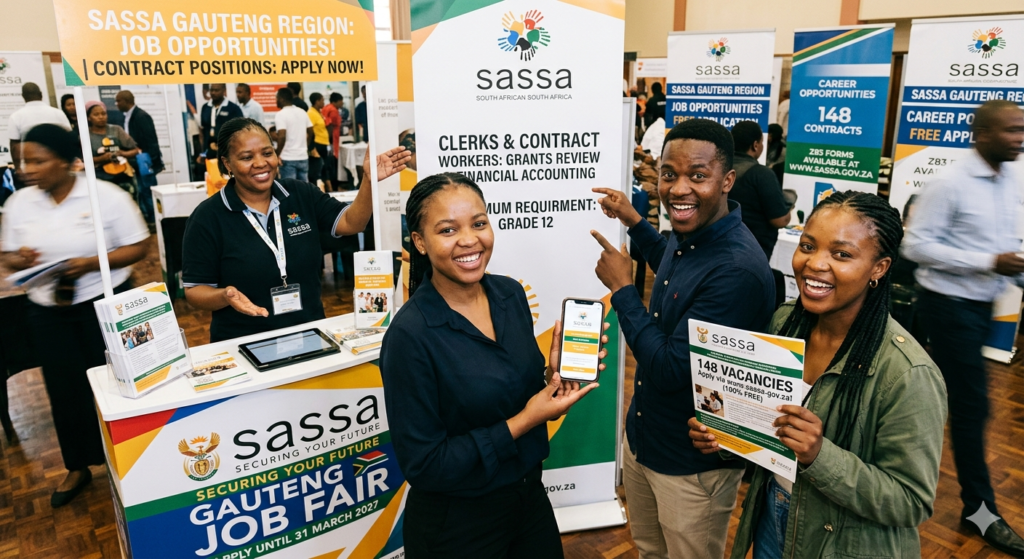 SASSA Gauteng Vacancies 2026: Apply for 148 Contract Worker and Clerk Posts 1 image 7ee6aad 1