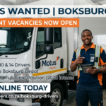 Motus Driver Vacancy 2026 in Boksburg | Apply Online (Permanent Job) image_d9aa83