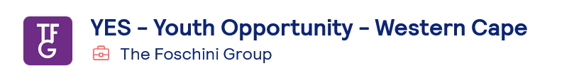 Screenshot 2026 06 05 at 09 54 33 YES Youth Opportunity Western Cape Job with The Foschini Group in