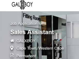 Screenshot 2026 08 13 at 10 43 07 Apply for Sales Assistant at GALXBOY